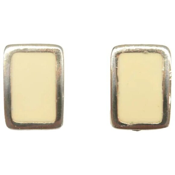 100% Authentic DIOR Gold-Tone Metal Clip-On Earrings 243-092924 - Picture 1 of 10